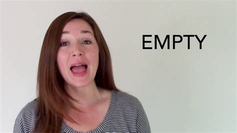 How To Pronounce Empty Update