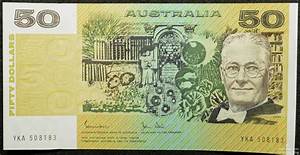 Australian Paper Fifty Dollar Note Value