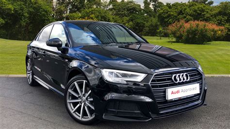 Used Audi A3 15 Tfsi Black Edition 4dr Petrol Saloon For Sale