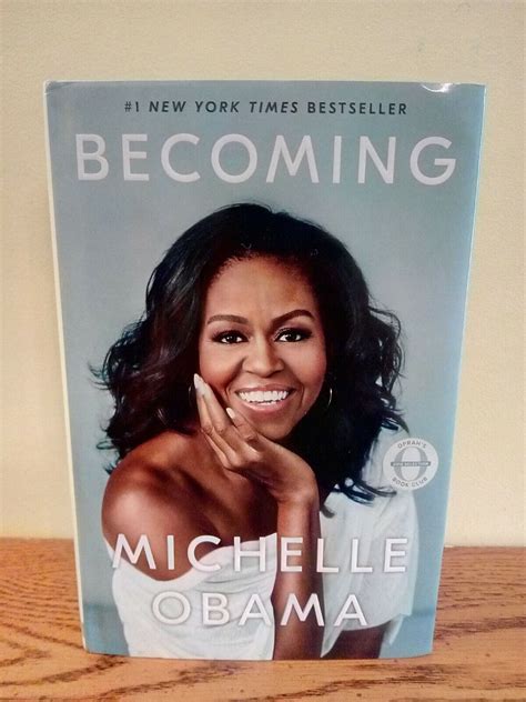 Becoming By Michelle Obama Hardcover Book With Dust Jacket Ebay