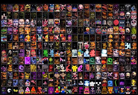 My Ultimate Custom Night Roster Five Nights At Freddys Amino