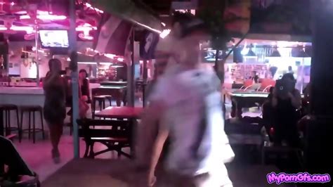 Russian Girl Striptease In Thai Bar Outdoor Eporner