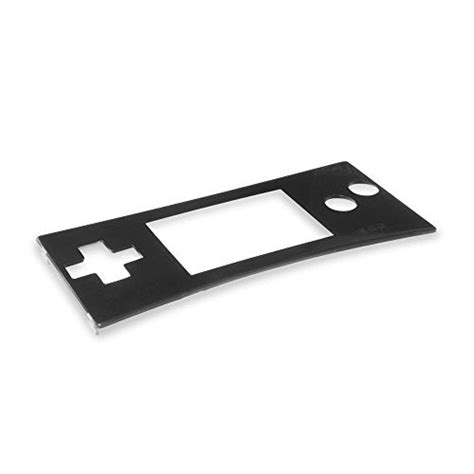Game Boy Micro Replacement Faceplate Black Gba Game Boy Advanc