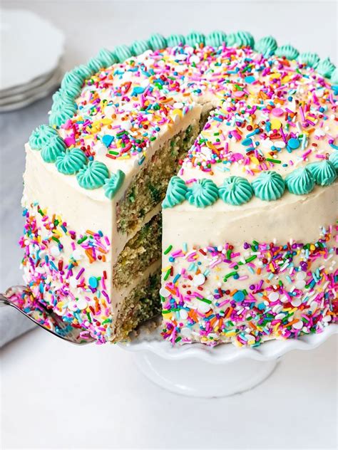 In a stand mixer bowl, sift the flour, baking powder, salt. 20 Homemade Vegan Birthday Cake Recipes | Aglow Lifestyle