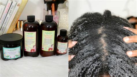 Just Natural African American Hair Kit Product Demo
