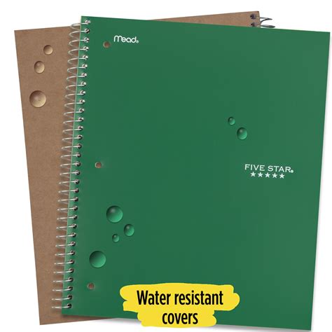 Buy Five Star Spiral Notebook 1 Subject Wide Ruled 8 X 10 12