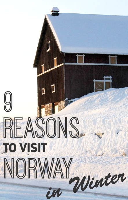 9 Reasons To Visit Norway In Winter Travel Europe Cheap New Travel