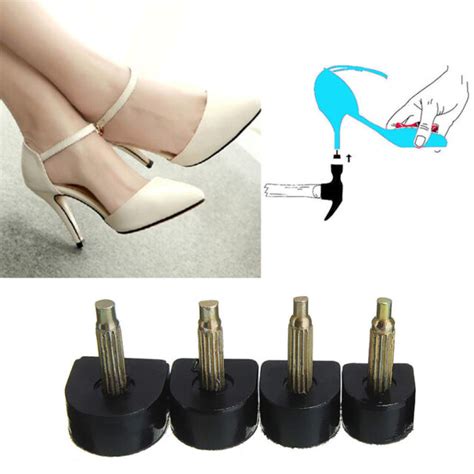 5pcs Women High Heel Spike Shoe Repair Tips Taps Pins Dowel Lifts Replacement Po Ebay