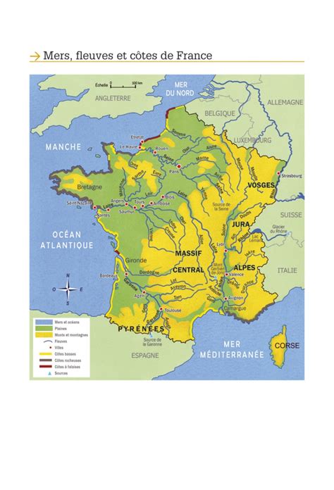 Carte De France Des Mers My Blog