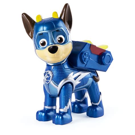 Paw Patrol Mighty Pups Chase Figure With Light Up Bad