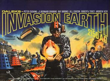 Who, looking exausted and bearly contious, his white hair was ruffles and messy, his face smeared with dirt, his grey shoes scuffed, his check trousers and brown cordaroy jacket were dirty and tattered. Daleks' Invasion Earth 2150 A.D. - Wikipedia