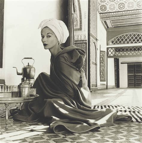 IRVING PENN 1917 2009 Woman In Moroccan Palace Lisa Fonssagrives