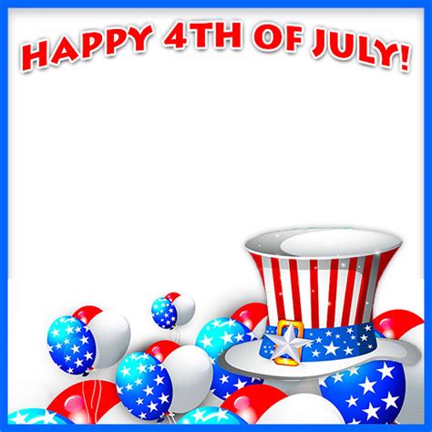 Happy 4th Of July Facebook Frame Usa America Independence Day Profile