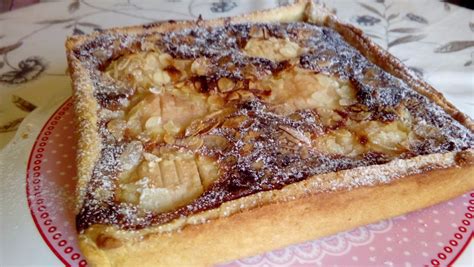 Tarte aux poires à la crème d amande