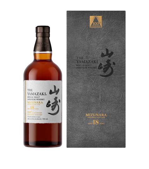 Suntory The Yamazaki Mizunara Centenary 18 Year Old Single Malt Whisky 70cl Harrods Uk