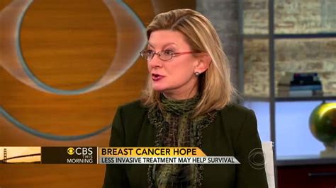 Dr Rache Simmons Less Invasive Treatment Option For Breast Cancer
