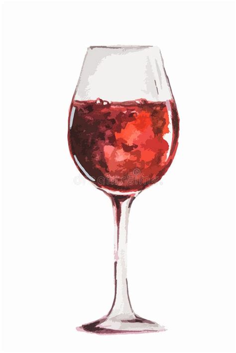 6 Wine Glass Watercolor Free Stock Photos Stockfreeimages