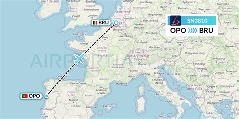Sn3810 Flight Status Brussels Airlines Porto To Brussels Dat3810