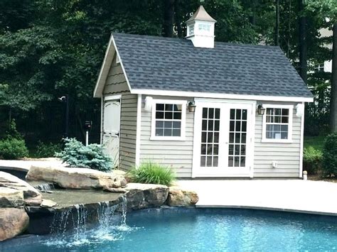 Pool House Sheds For Sale Custom Classic Series Manor A Model Shed F