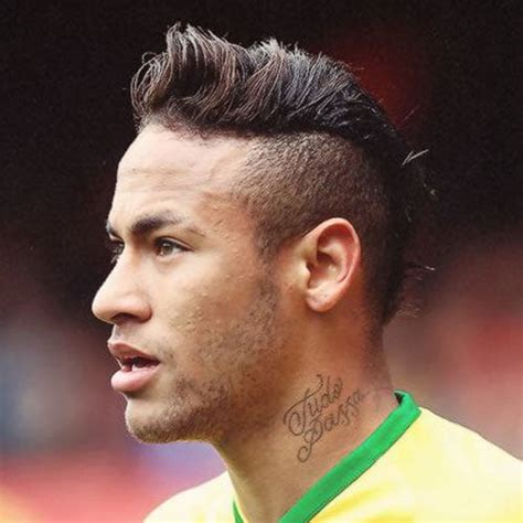 neymar latest haircut