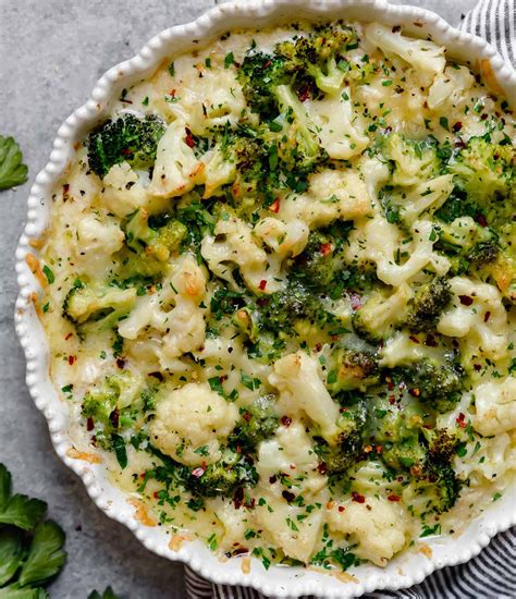 Broccoli casserole made better with roasted broccoli, cheddar cheese, creamy quinoa and toasted bread crumbs. Broccoli Cauliflower Cheddar Chicken Casserole with ...
