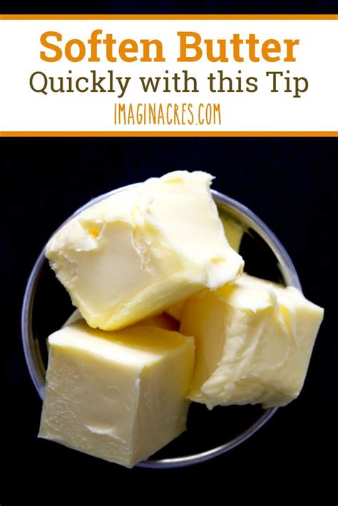 How To Soften Butter For Baking Quickly Imaginacres Soften