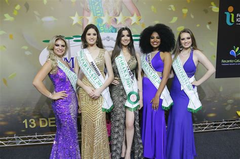 Miss Paraná Globo é De Foz Do Iguaçu O Presente