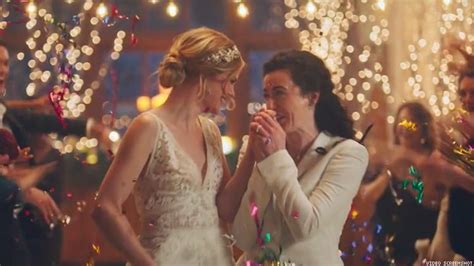 Hallmark Channel Ad With Lesbian Kiss Sends One Million Moms Spiraling
