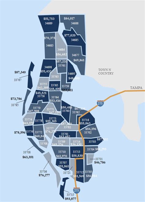 Printable Pinellas County Zip Code Map Map Porn Sex Picture