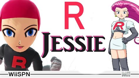 Mii Maker How To Create Jessie Team Rocket Youtube