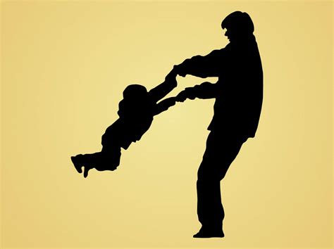 Father And Son Vector Art And Graphics