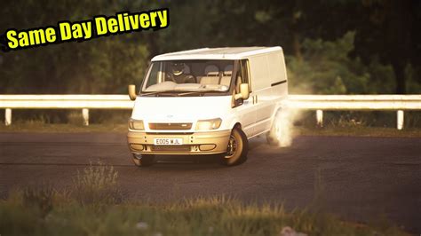 When You Order Same Day Delivery Assetto Corsa Ford Transit Youtube