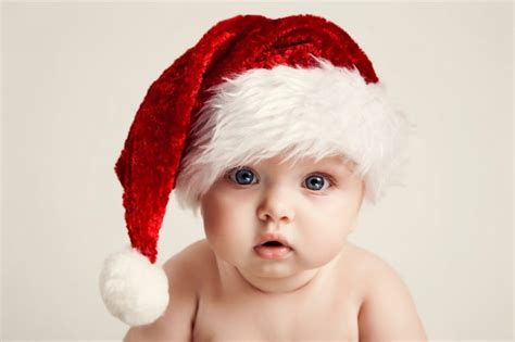 20 ideas de fotos para recordar la primera navidad de tu bebé