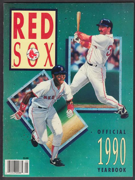 The Boston Red Sox Official 1990 Yearbook