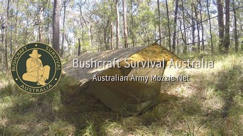 Bushcraft Survival Australia Australian Army Mozzie Net Youtube