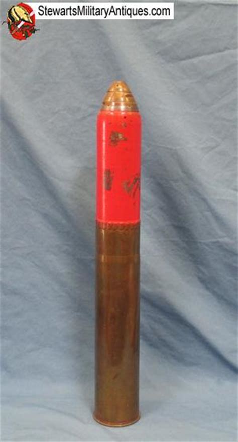 Stewarts Military Antiques Us Korean War 75mm Shrapnel Projectile