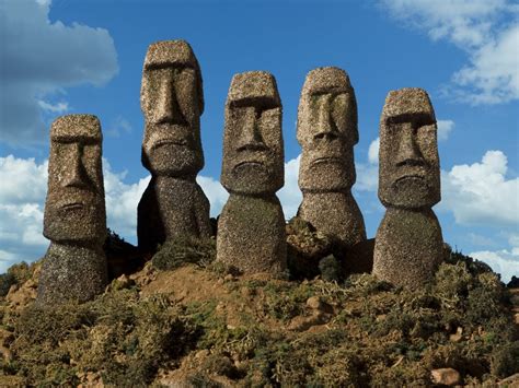 Easter Island Heads Archaeologists Dig Around And Their Discovery