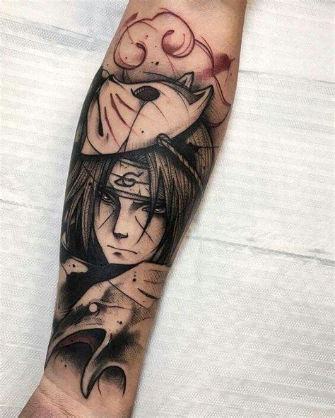 Itachi Tattoo Tatuagem Do Naruto Tatuagem Tatuagens De Anime