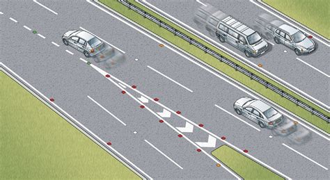 lines and lane markings on the road 127 to 132 the highway code