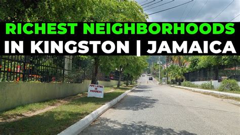Richest Neighborhoods In Jamaica Millsborough Ave Kingston Ep4