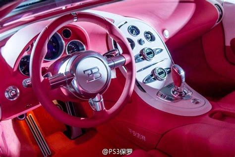 Pink Bugatti Veyron Grand Sport Vitesse Cristal Edition