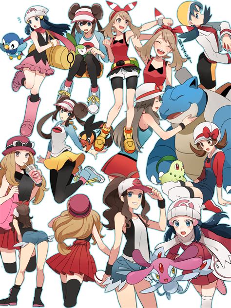 Hric25 “girls ” Pokemon Mew Pikachu Pokemon Waifu Pokemon Manga Pokemon Fan Art Cute