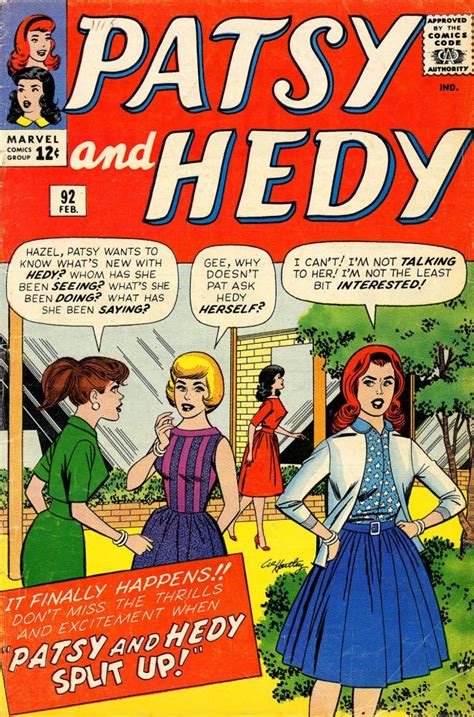 Patsy And Hedy 92 Patsy And Hedy Split Up Issue