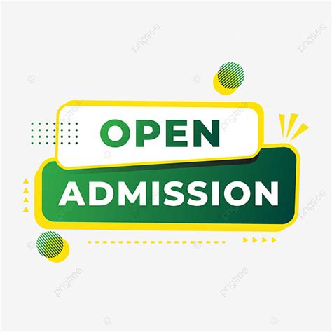 College Admissions Clipart Transparent Background Admission Open Tag