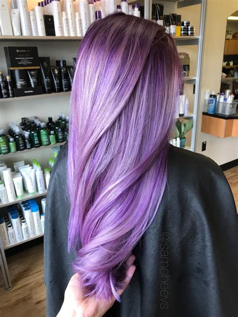 Hair Color Purple Ombre