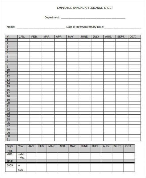 Employee Sheet Templates 13 Free Word Pdf Format Download Free