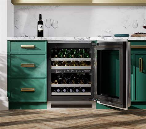 24 Inch Built In Undercounter Wine Refrigerator Signature Kitchen Suite