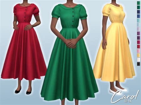 The Ultimate List Of Sims 4 50s Cc Best 50s Clothes 50s Hair 50 S