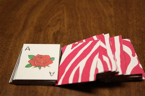 Playing Cards Personalized And Pocket Sized 7 Steps With Pictures