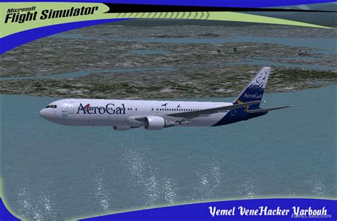 Fs2004 Aerogal Boeing 767 Airliners